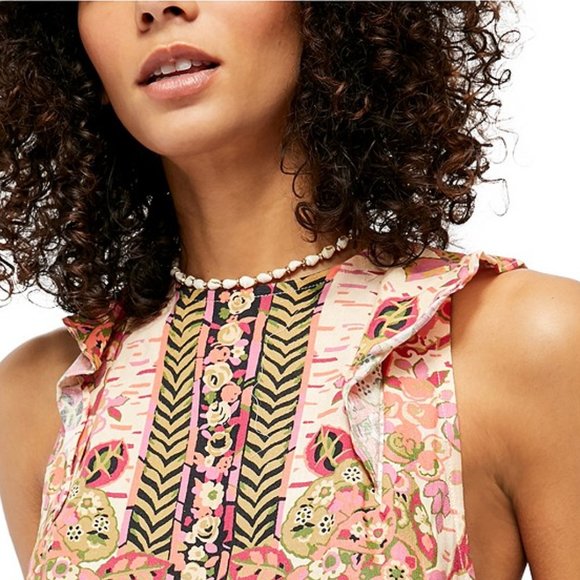 Free People Summer In Tulum Tunic/Dress - Picture 6 of 16